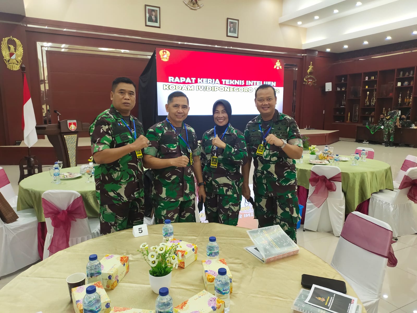 Kodam IV/Diponegoro Gelar Rapat Kerja Teknis (Rakernis) Intel TA. 2022